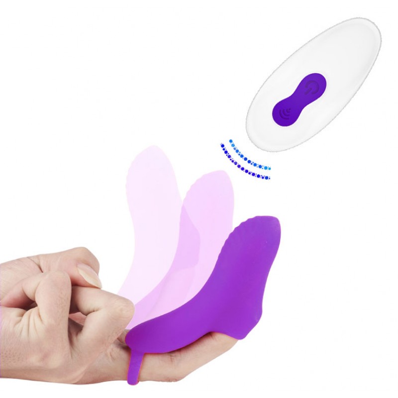 Dancer USB Rechargeable Finger Vibrator - Purple